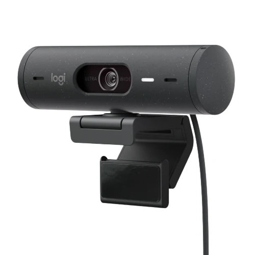 Logitech BRIO 500 高清網絡攝影機（石墨灰）