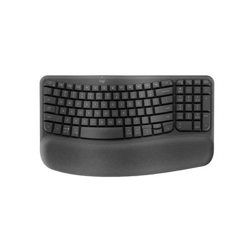 Logitech WAVE KEYS 人體工學鍵盤 (美式英文)（石墨灰）