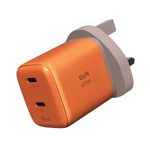 1-Charge 45W 雙輸出 GaN 充電器